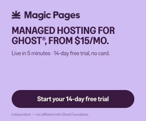 Magic Pages 300×250 banner — Price, Purple
