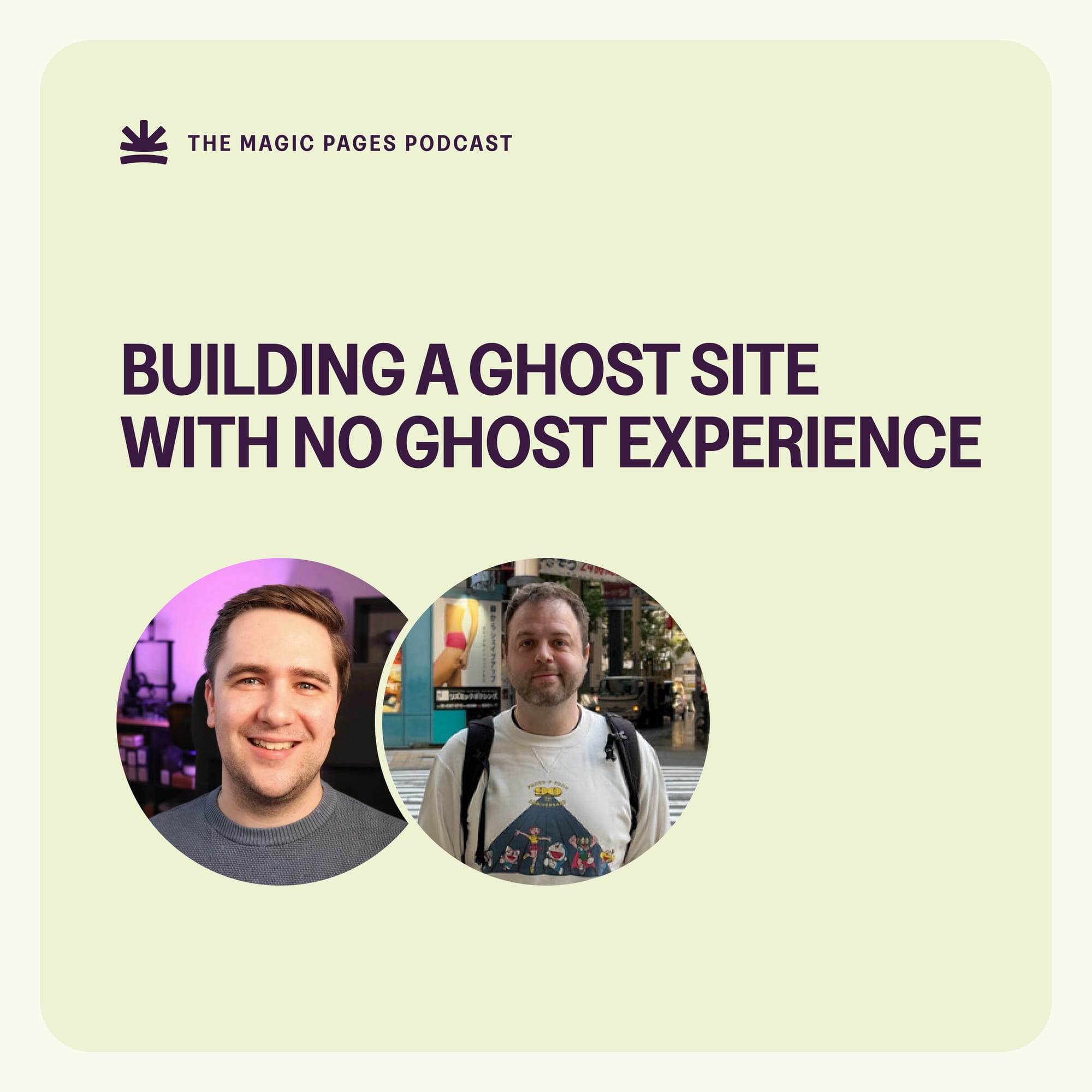 Building a Ghost site with no Ghost experience